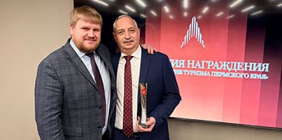 25.09.2026 | ТК «ВолгаWolga» стала победителем Конкурса «Лидер Пермского края» в номинации «Туризм»